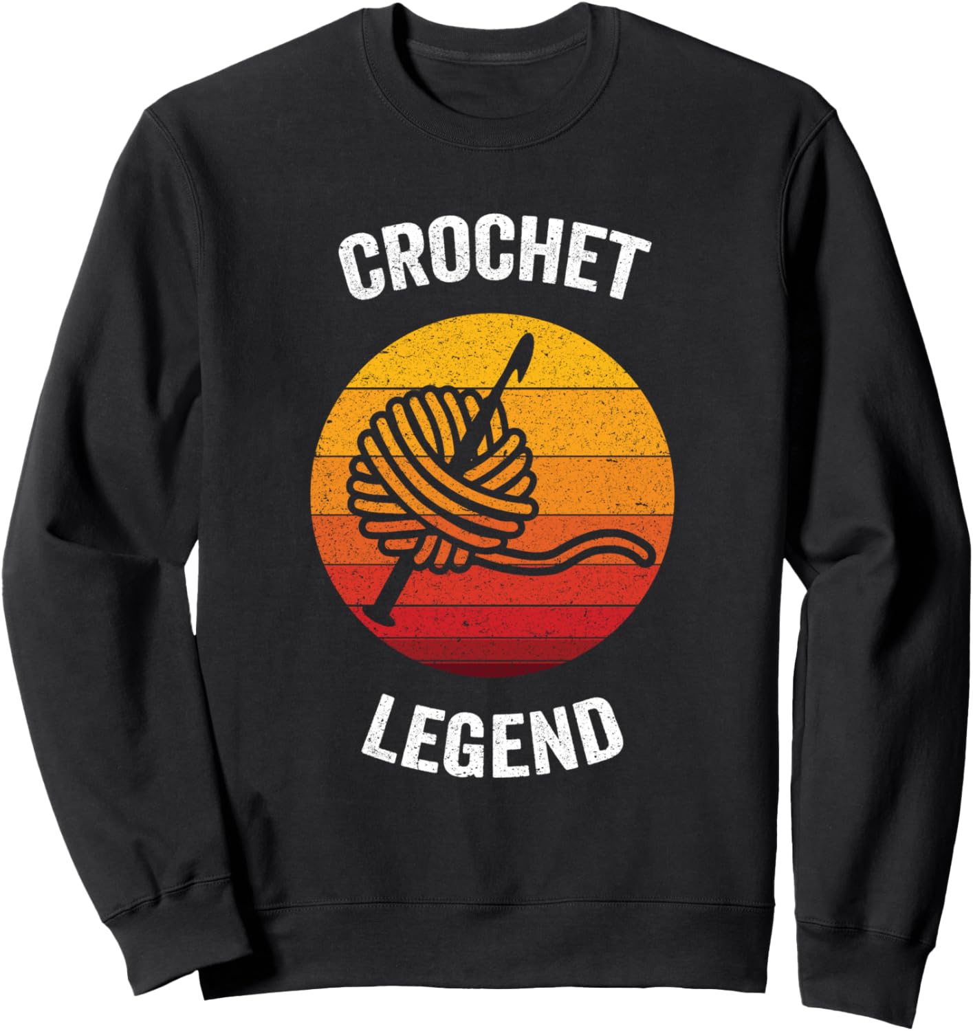 Винтажная вязаная толстовка Crochet Legend Retro Knitting Crocheting Crocheter, черный
Винтажная вязаная толстовка Crochet Legend Retro Knitting Crocheting Crocheter, черный