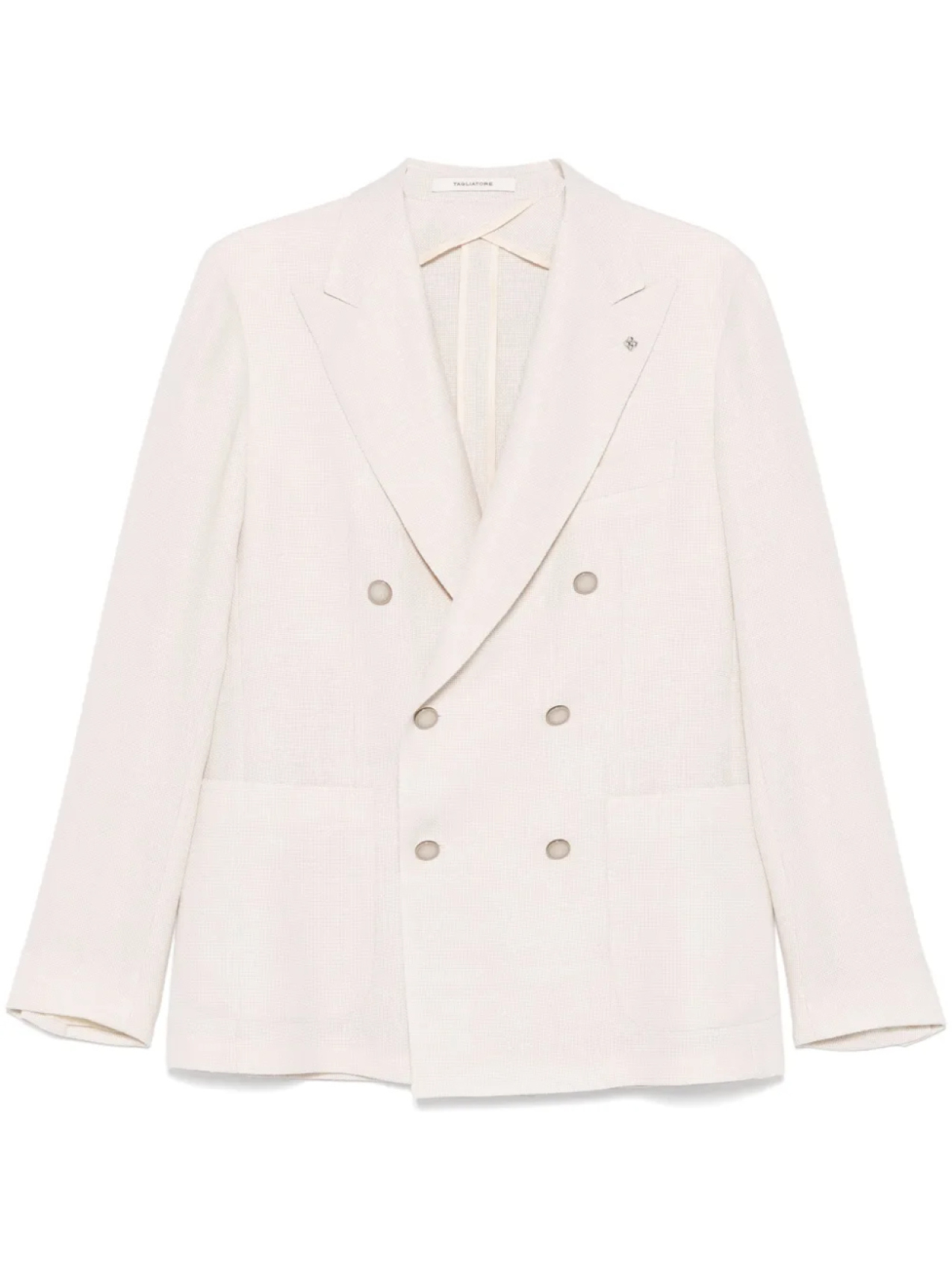 Tagliatore двубортный пиджак, нейтральный цвет
Tagliatore двубортный пиджак, нейтральный цвет