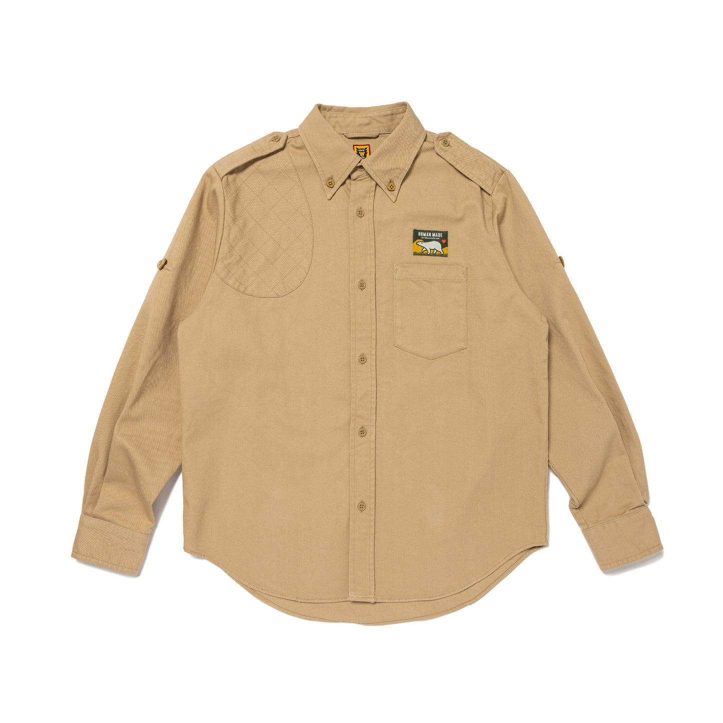 Рубашка unisex HUMAN MADE, бежевый
Рубашка unisex HUMAN MADE, бежевый