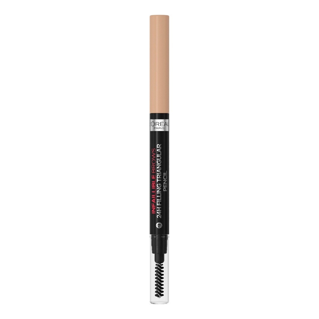 Карандаш для бровей infaillible brows 24h brow filling triangular pencil Loreal Paris, 7.0 - blonde, объем 1 мл
Карандаш для бровей infaillible brows 24h brow filling triangular pencil Loreal Paris, 7.0 - blonde, объем 1 мл