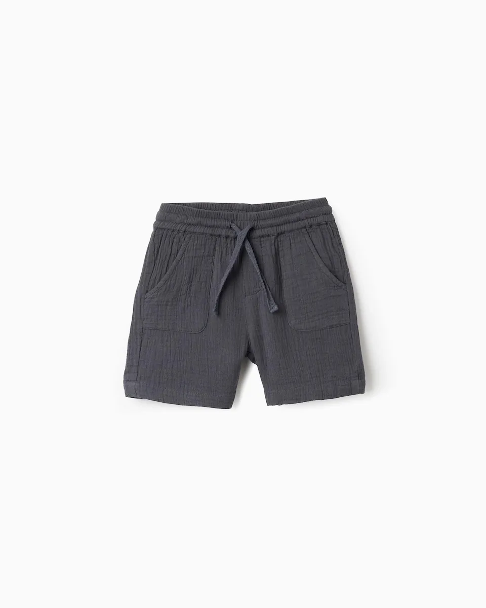 Детские шортики из бамбулы, 100% хлопок Zippy, темно-серый
Детские шортики из бамбулы, 100% хлопок Zippy, темно-серый