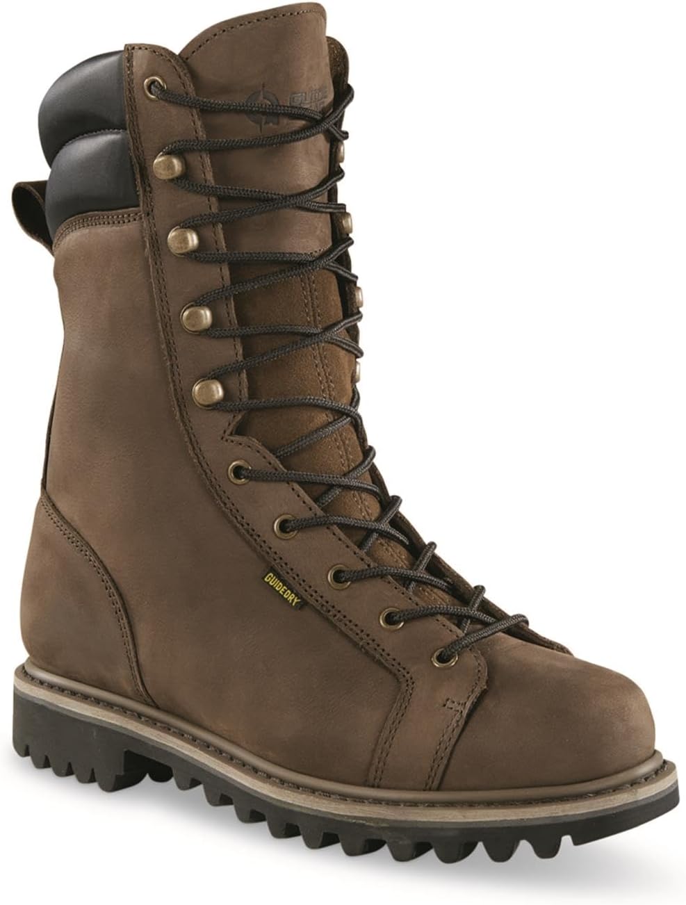 Мужские охотничьи ботинки Guide Gear 2.0 с шнуровкой до носка, водонепроницаемые, 25 см; утеплитель 1000 грамм, коричневый
Мужские охотничьи ботинки Guide Gear 2.0 с шнуровкой до носка, водонепроницаемые, 25 см; утеплитель 1000 грамм, коричневый