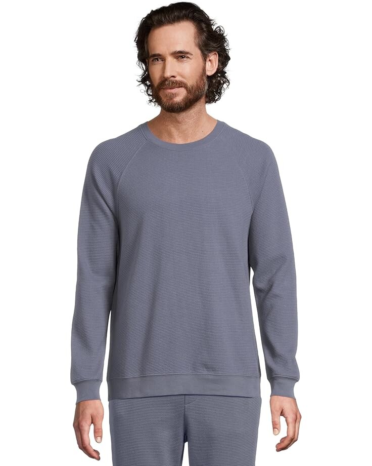 Свитер Barefoot Dreams Malibu Collection Waffle Knit Raglan Pullover, цвет Cosmic Blue
Свитер Barefoot Dreams Malibu Collection Waffle Knit Raglan Pullover, цвет Cosmic Blue