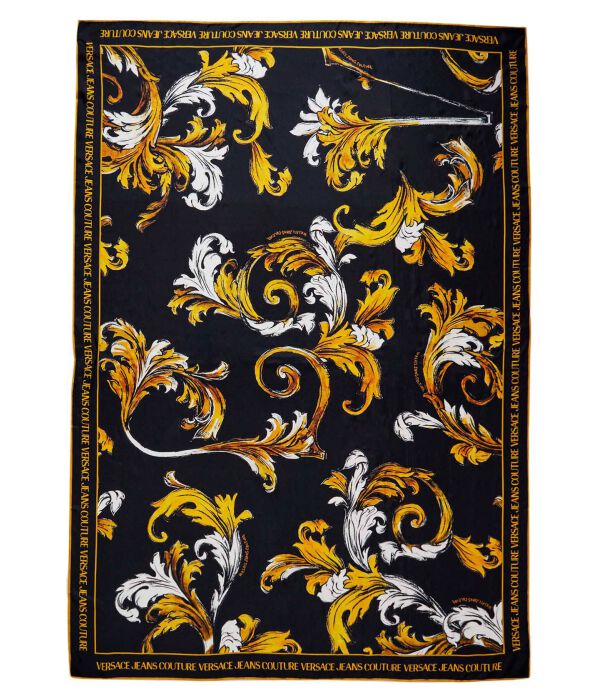 Шелковый парео-шарф Versace Jeans Couture, черный
Шелковый парео-шарф Versace Jeans Couture, черный