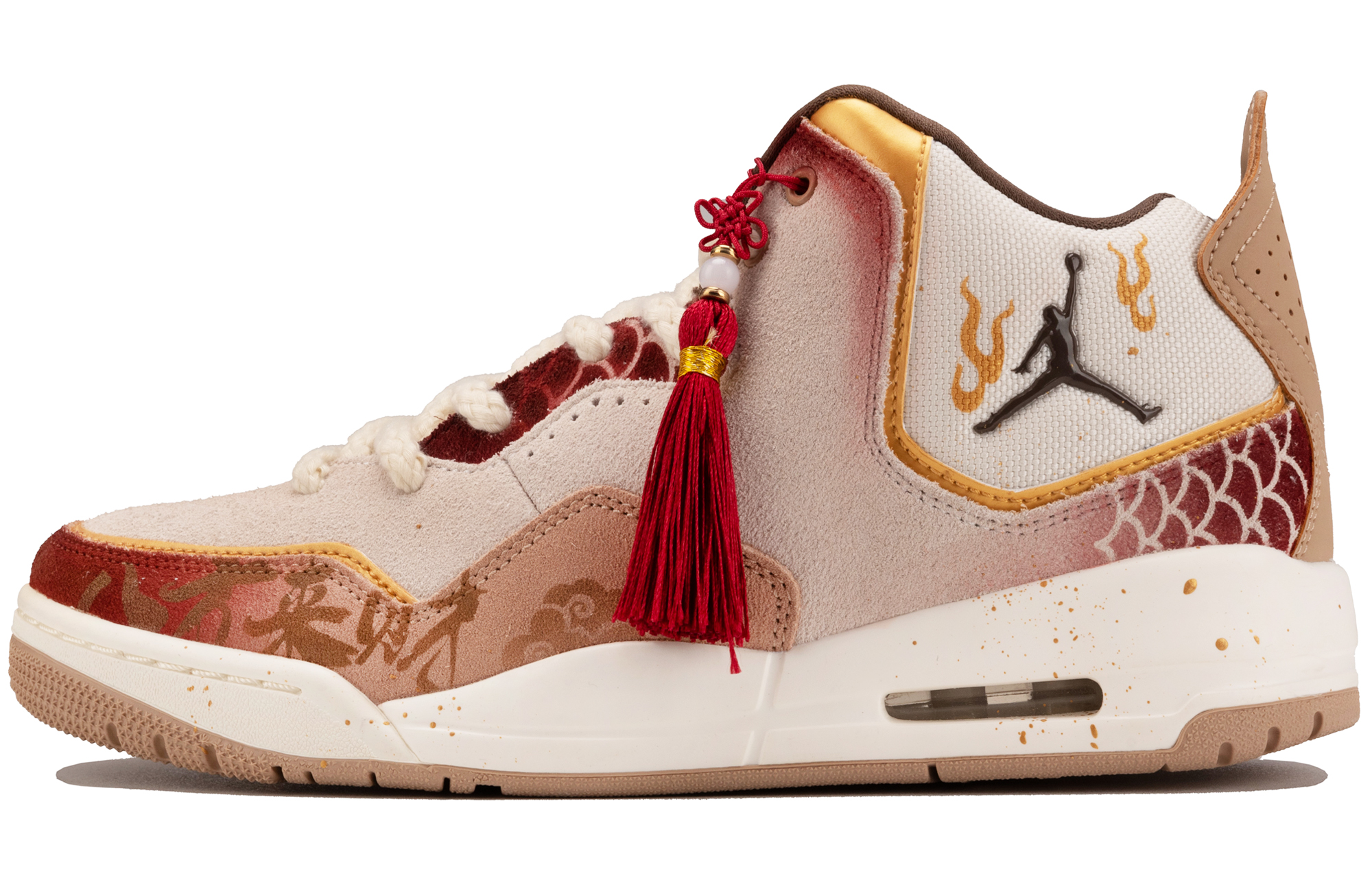 Jordan Износостойкие винтажные баскетбольные кроссовки Courtside 23 средней высоты, мужские, коричневые
Jordan Износостойкие винтажные баскетбольные кроссовки Courtside 23 средней высоты, мужские, коричневые