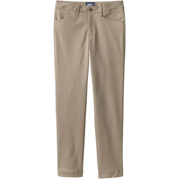 Эластичные брюки-карандаш для школьной формы для девочек 4–16 лет Lands' End, хаки
Эластичные брюки-карандаш для школьной формы для девочек 4–16 лет Lands' End, хаки