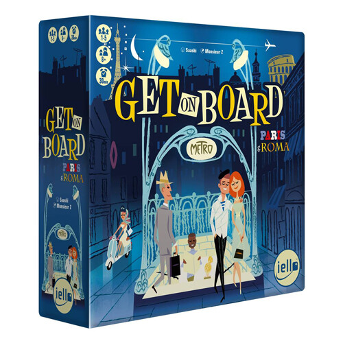 Настольная игра Get On Board: Paris And Rome Iello
Настольная игра Get On Board: Paris And Rome Iello