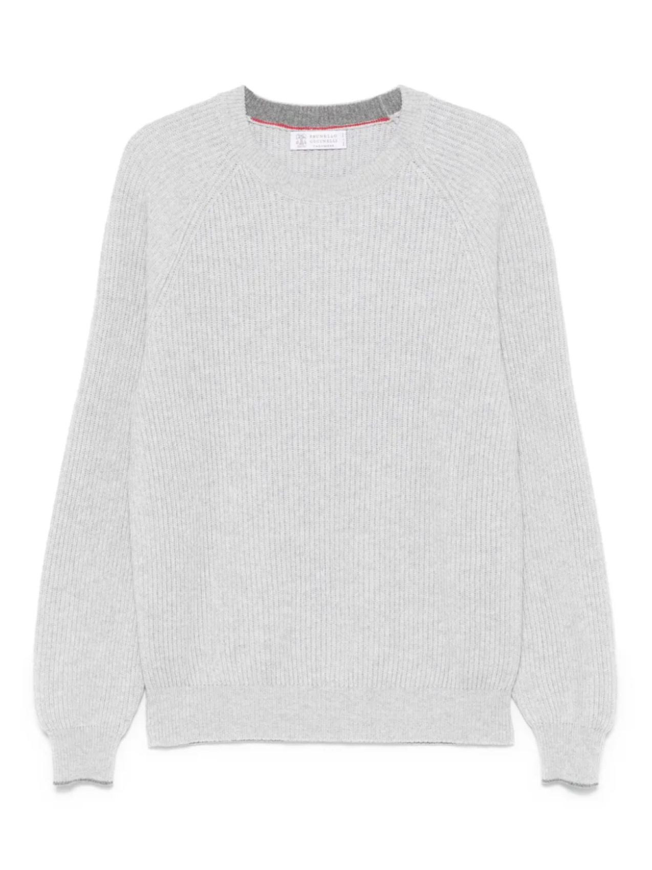 Джемпер ребристого плетения Brunello Cucinelli, серый
Джемпер ребристого плетения Brunello Cucinelli, серый