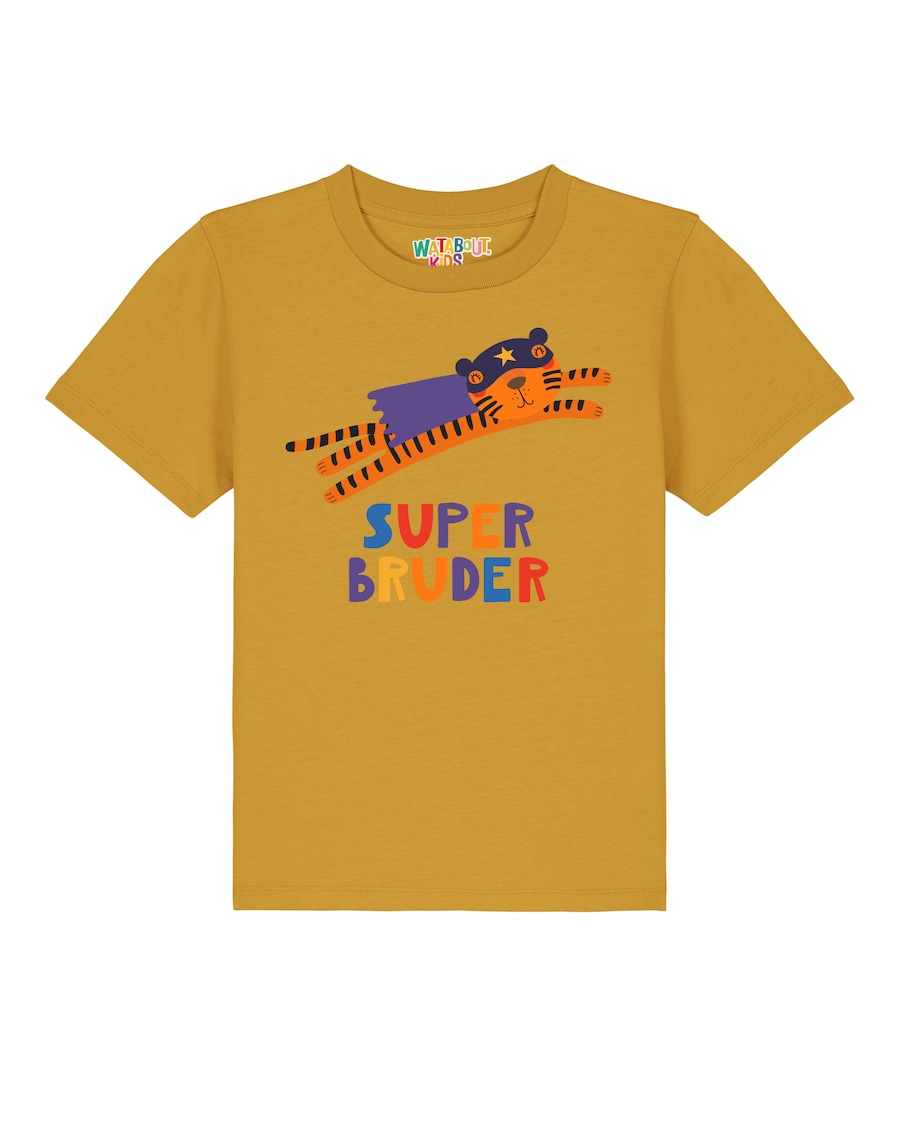 Рубашка watabout.kids Tiger Superbruder, желтый
Рубашка watabout.kids Tiger Superbruder, желтый