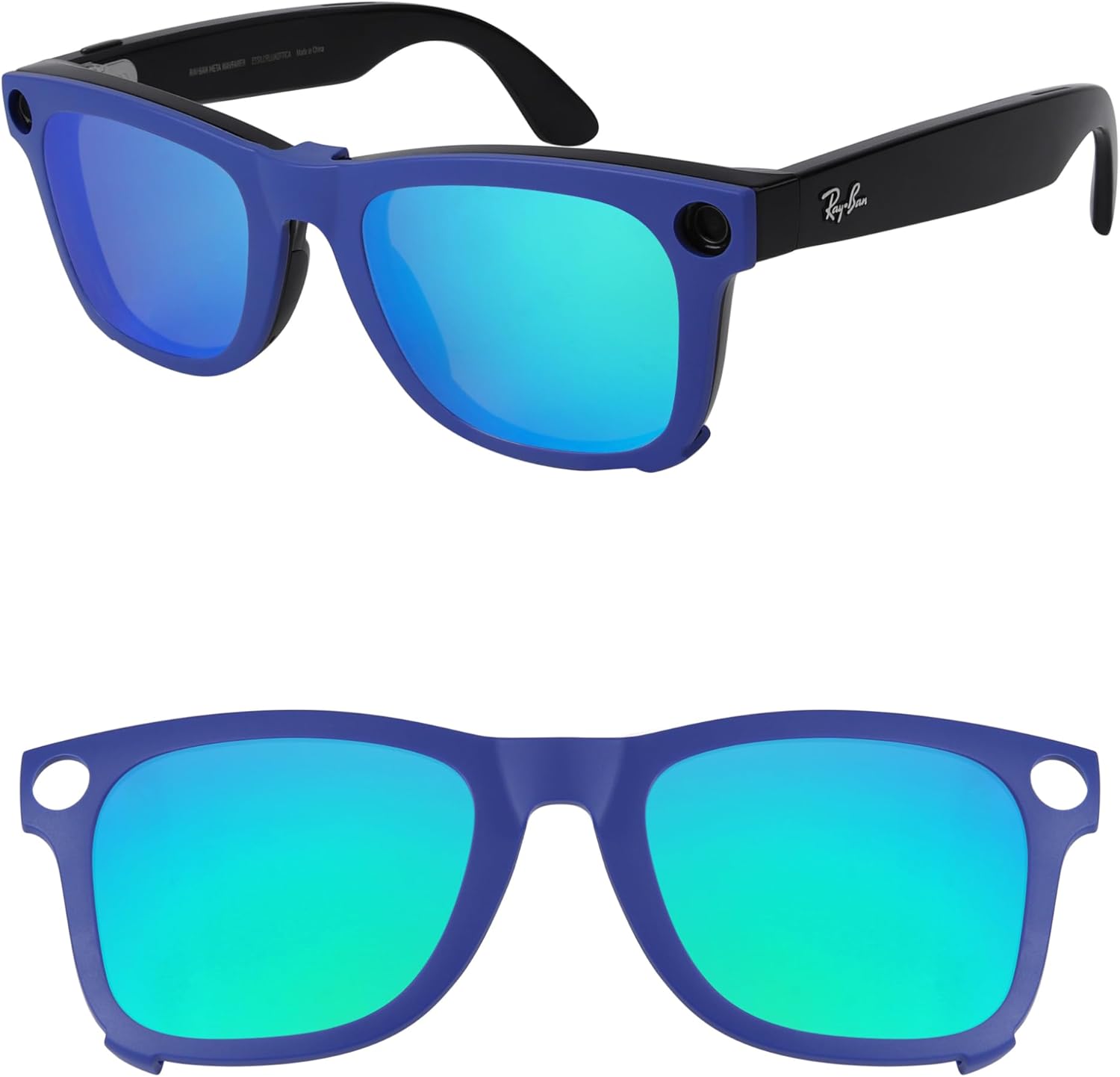 Поляризованные очки с внешним креплением-клипсой для Ray-Ban Meta Wayfarer RW4008 и Gen 2 RW4012, размер Large 53-22, для мужчин и женщин, с защитой от УФ-излучения HILEEN, Green
Поляризованные очки с внешним креплением-клипсой для Ray-Ban Meta Wayfarer RW4008 и Gen 2 RW4012, размер Large 53-22, для мужчин и женщин, с защитой от УФ-излучения HILEEN, Green