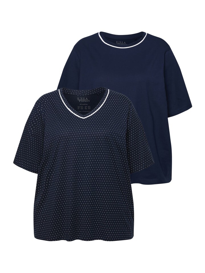 Пижама Ulla Popken, цвет nachtblau
Пижама Ulla Popken, цвет nachtblau