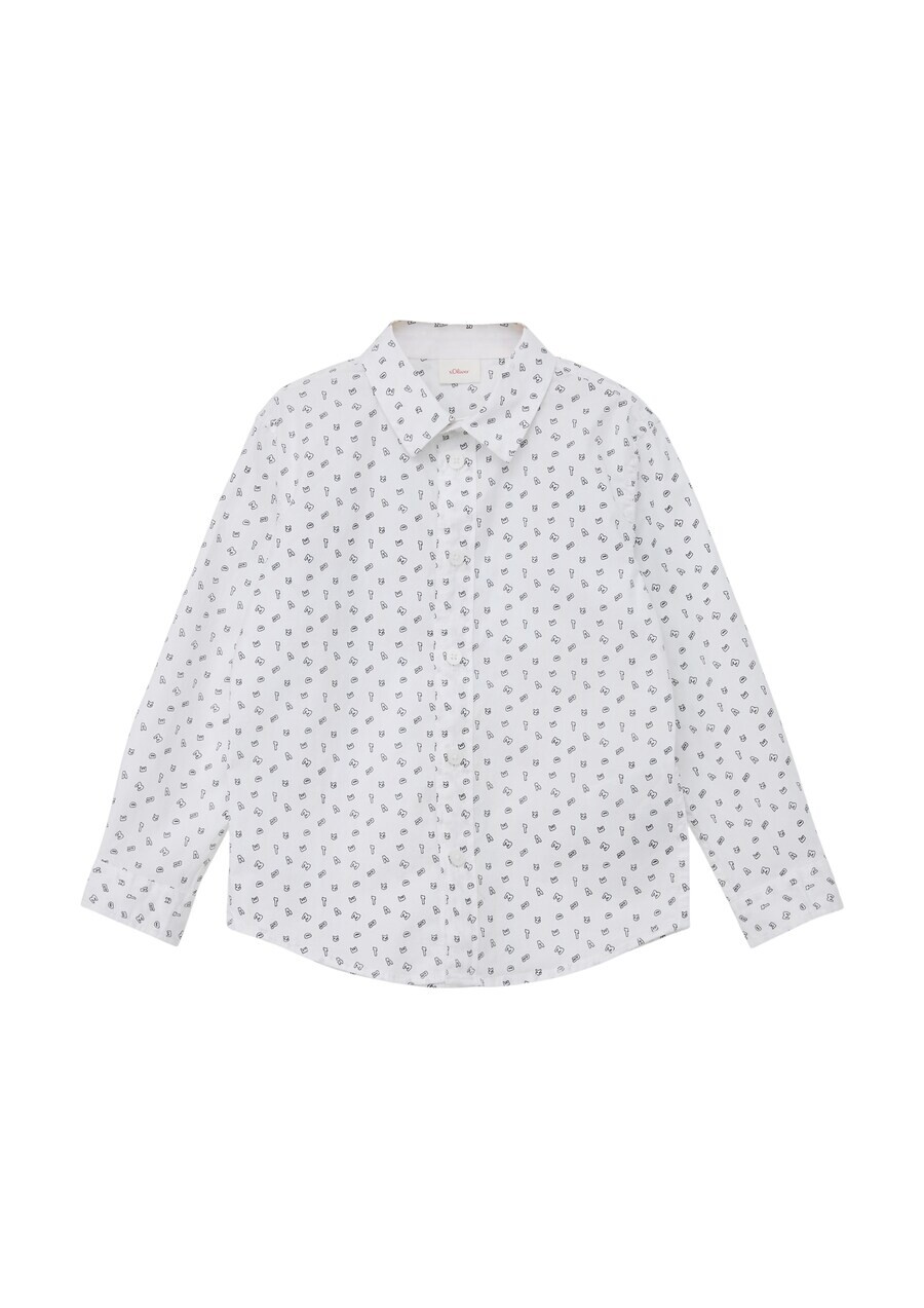 Рубашка на пуговицах стандартного кроя s.Oliver, белый
Рубашка на пуговицах стандартного кроя s.Oliver, белый