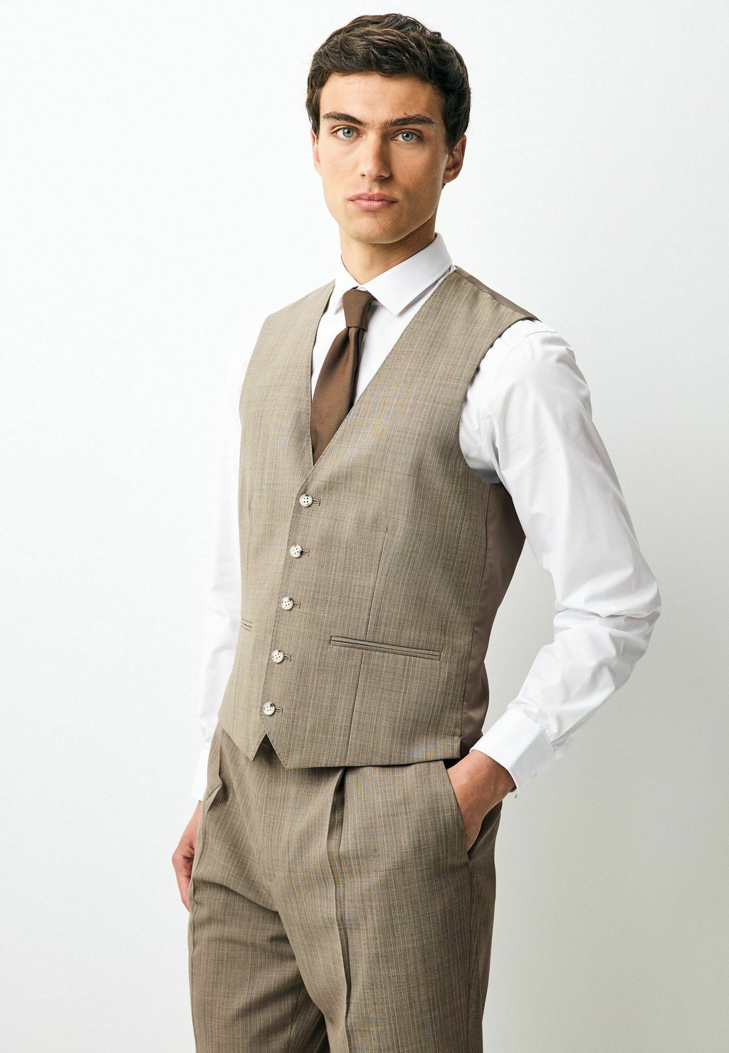 Жилет REGULAR FIT - STRIPED Next, бежевый
Жилет REGULAR FIT - STRIPED Next, бежевый