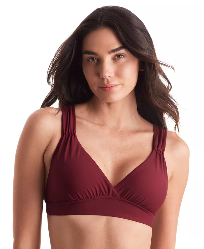 Женский топ бикини Emory с рюшами на бретелях Mimi Flamingo, коричневый
Женский топ бикини Emory с рюшами на бретелях Mimi Flamingo, коричневый