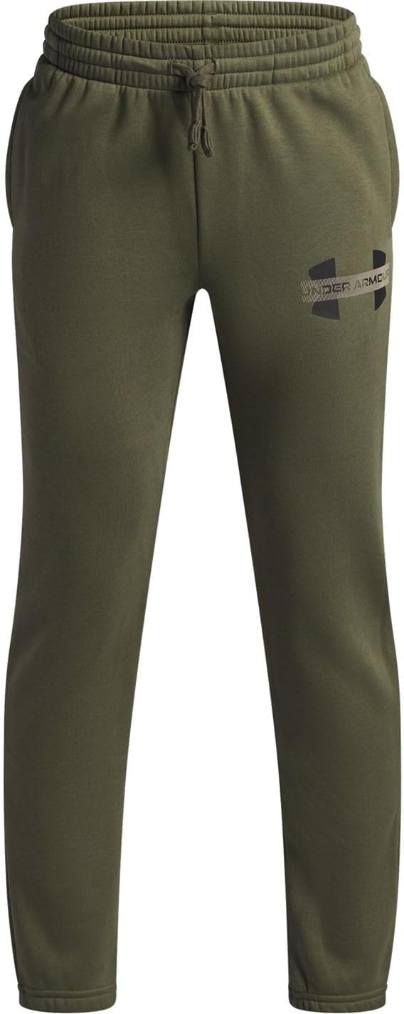Мужские спортивные брюки Under Armour Rival Fleece Colorblock Graphic Joggers (для детей постарше), Marine Od Green/Timberwolf Taupe/Black
Мужские спортивные брюки Under Armour Rival Fleece Colorblock Graphic Joggers (для детей постарше), Marine Od Green/Timberwolf Taupe/Black