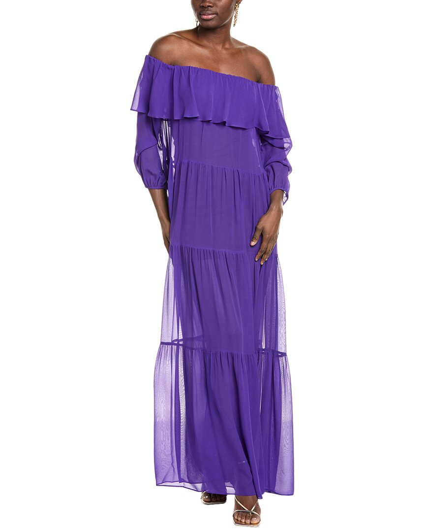 Max Mara Studio Lemma Шелковое макси-платье, фиолетовый
Max Mara Studio Lemma Шелковое макси-платье, фиолетовый