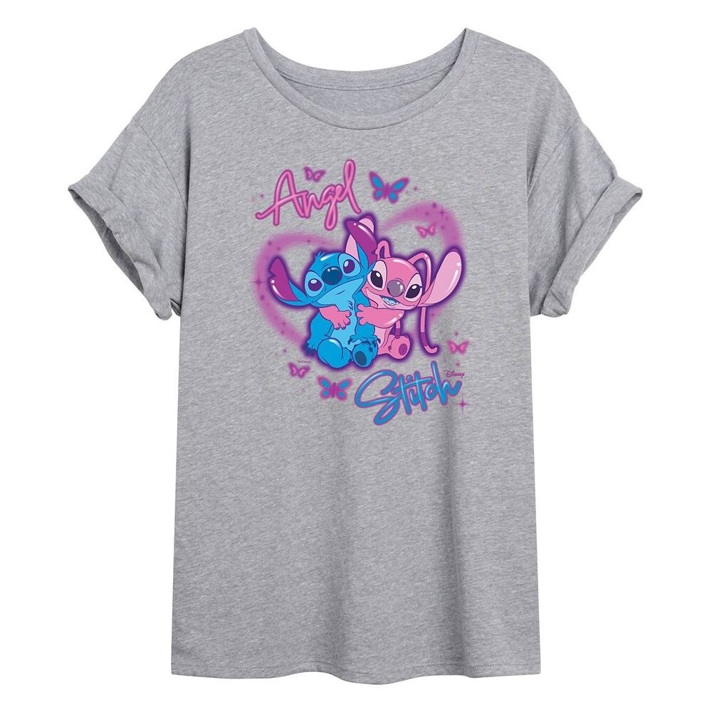 Детская футболка с рисунком Lilo & Stitch Airbrush Stich & Angel Licensed Character, цвет Heather Gray
Детская футболка с рисунком Lilo & Stitch Airbrush Stich & Angel Licensed Character, цвет Heather Gray