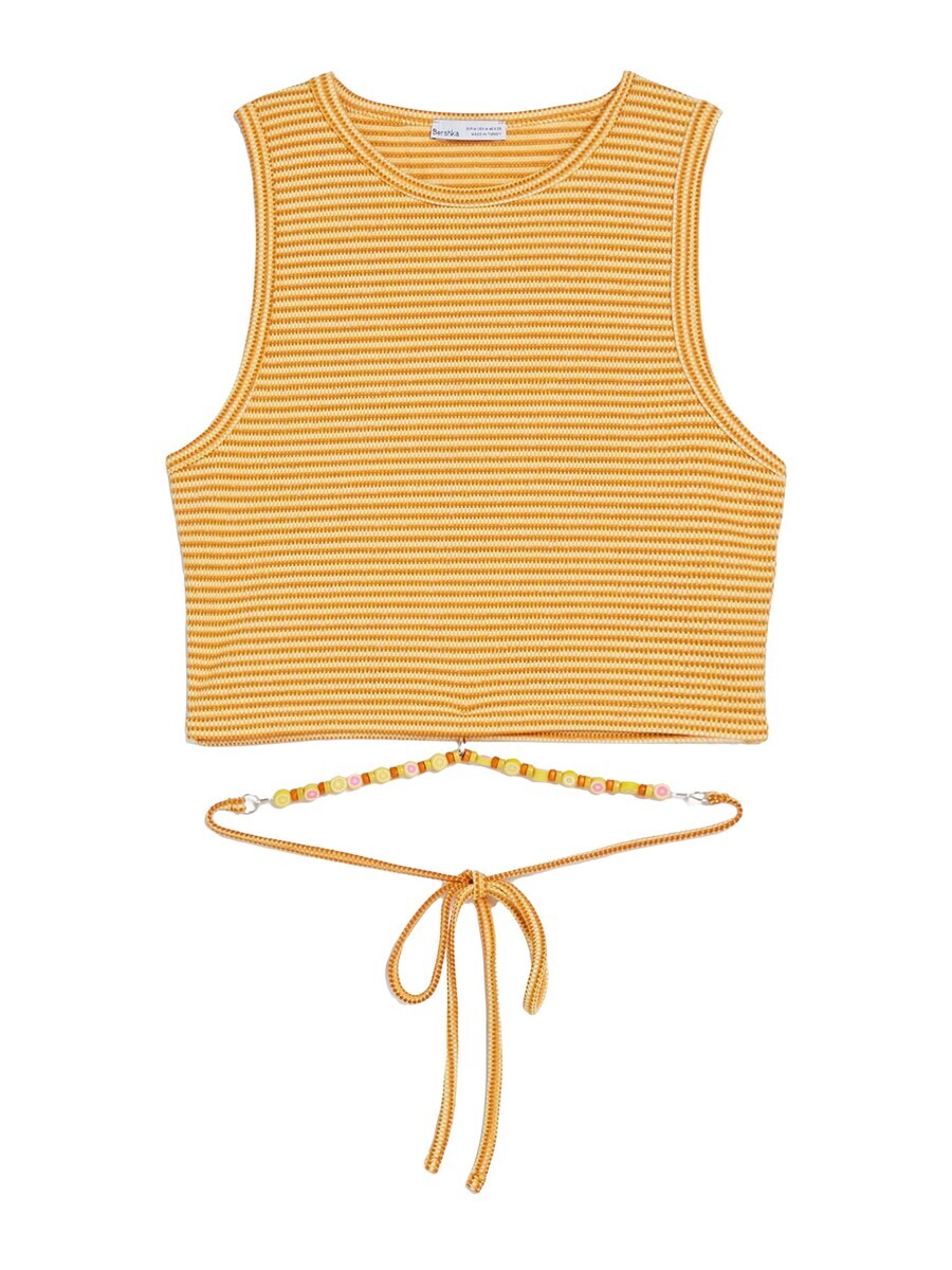 Топ Bershka, цвет Orange/Dark Orange
Топ Bershka, цвет Orange/Dark Orange