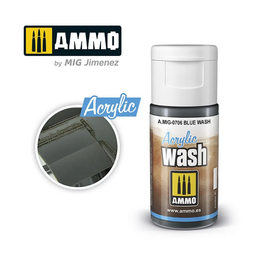 Синий мыть, Acrylic Singles - Washes
Синий мыть, Acrylic Singles - Washes