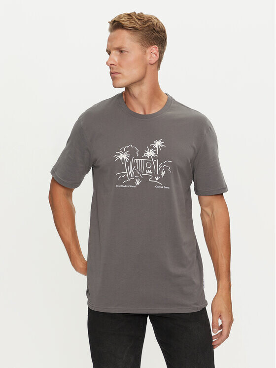 Футболка стандартного кроя Only & Sons, серый
Футболка стандартного кроя Only & Sons, серый