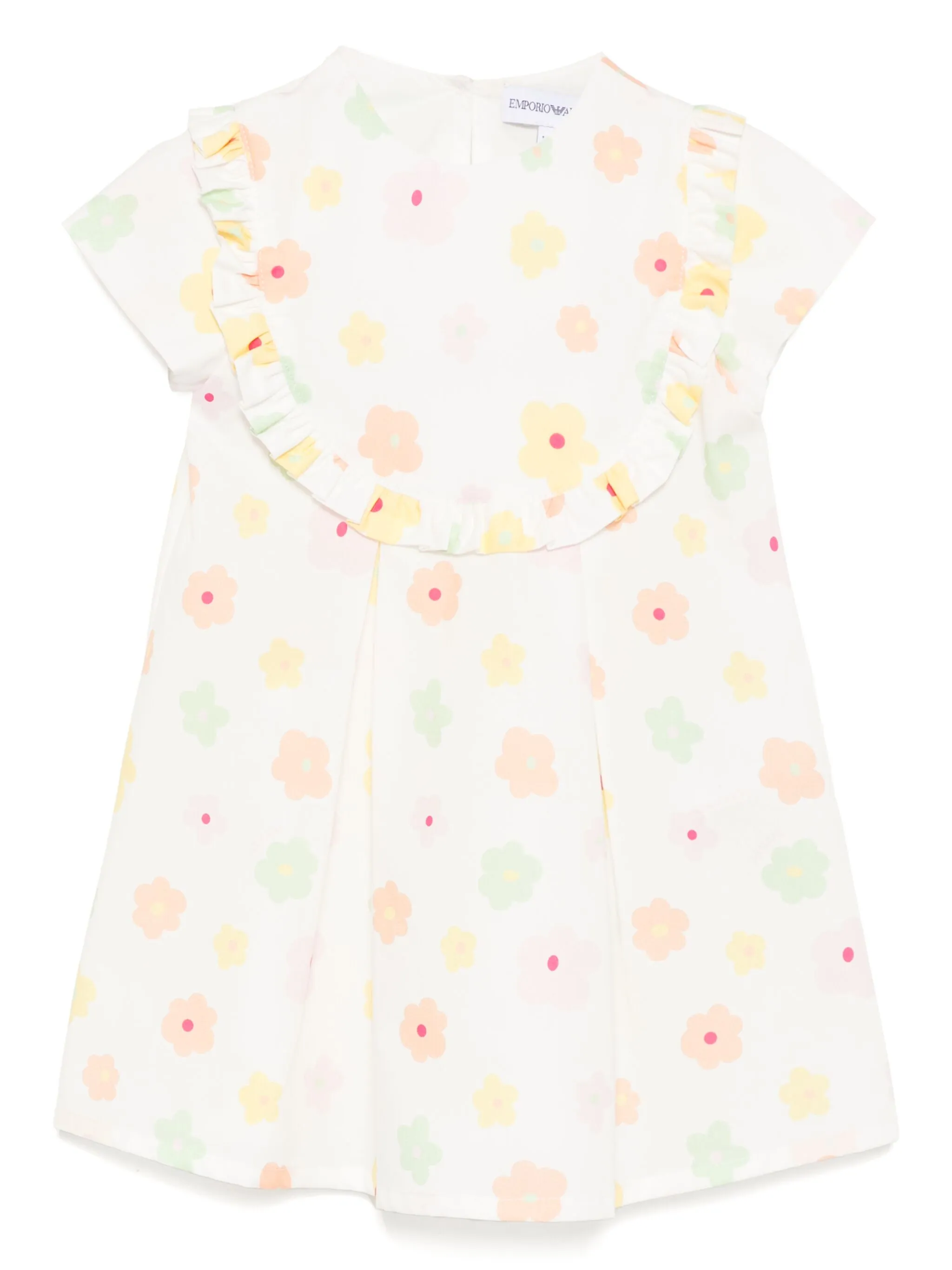 Платье с цветочным принтом Emporio Armani Kids, белый
Платье с цветочным принтом Emporio Armani Kids, белый