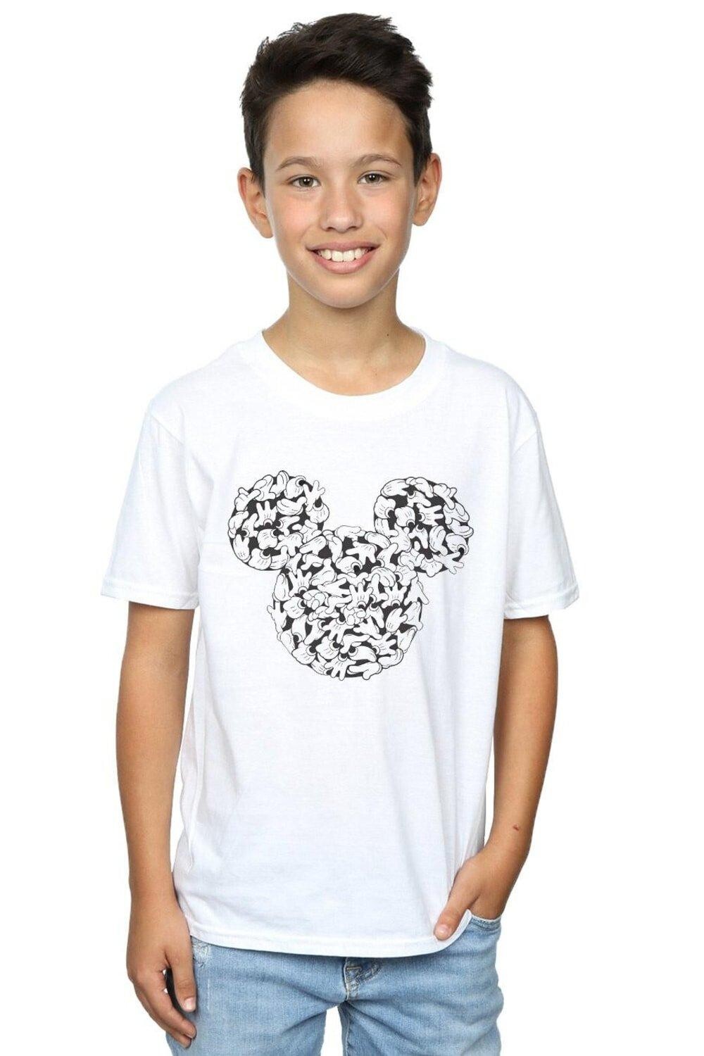 Футболка с Микки Маусом «Голова рук» Disney, белый
Футболка с Микки Маусом «Голова рук» Disney, белый