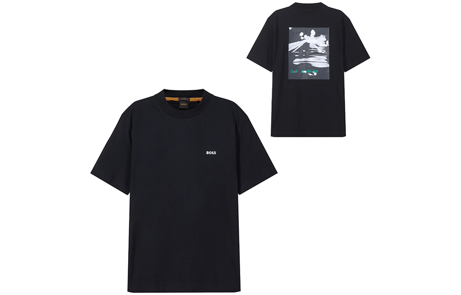 Футболка мужская черная HUGO BOSS
Футболка мужская черная HUGO BOSS