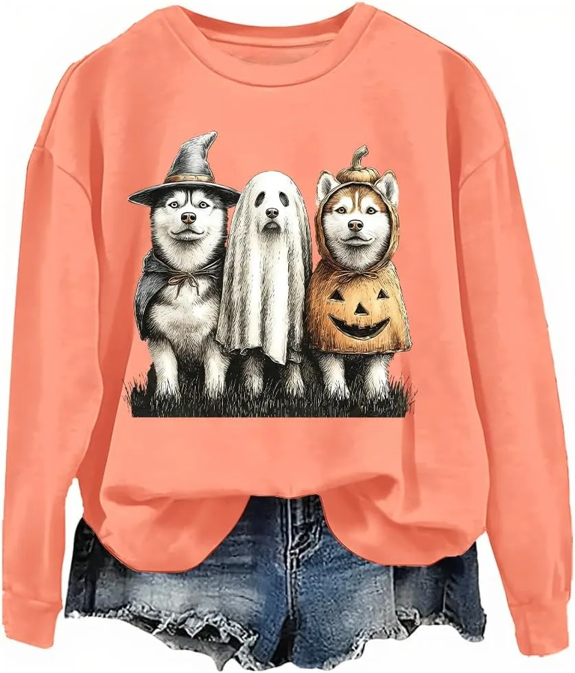 Толстовка Husky Halloween с принтом для мужчин и женщин NACJOM
Толстовка Husky Halloween с принтом для мужчин и женщин NACJOM