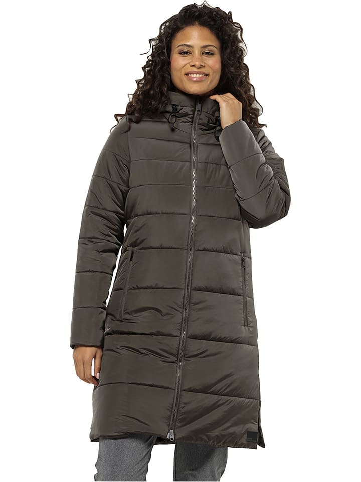 Jack Wolfskin Стеганое пальто «Эйсбах» цвета хаки
Jack Wolfskin Стеганое пальто «Эйсбах» цвета хаки