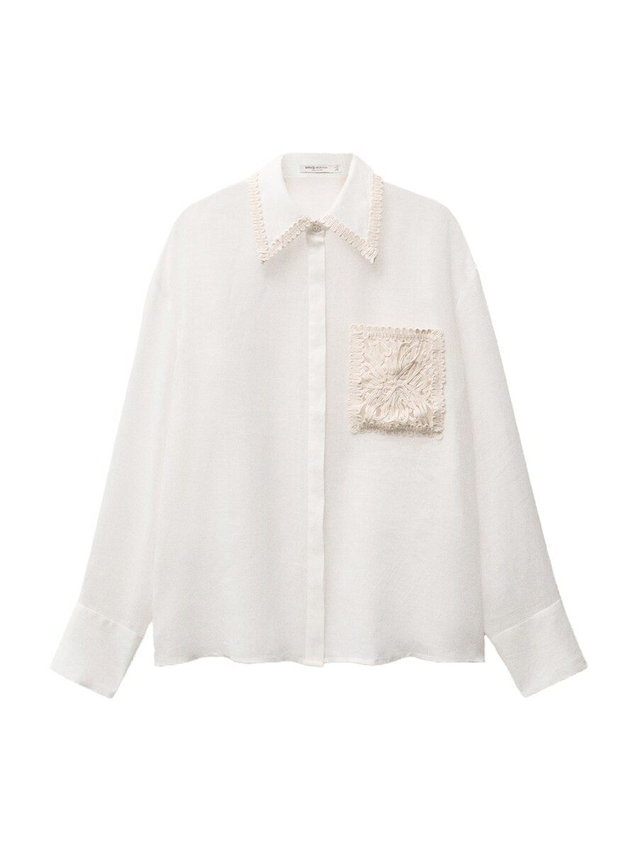 Блуза MANGO EMBRO, белый
Блуза MANGO EMBRO, белый