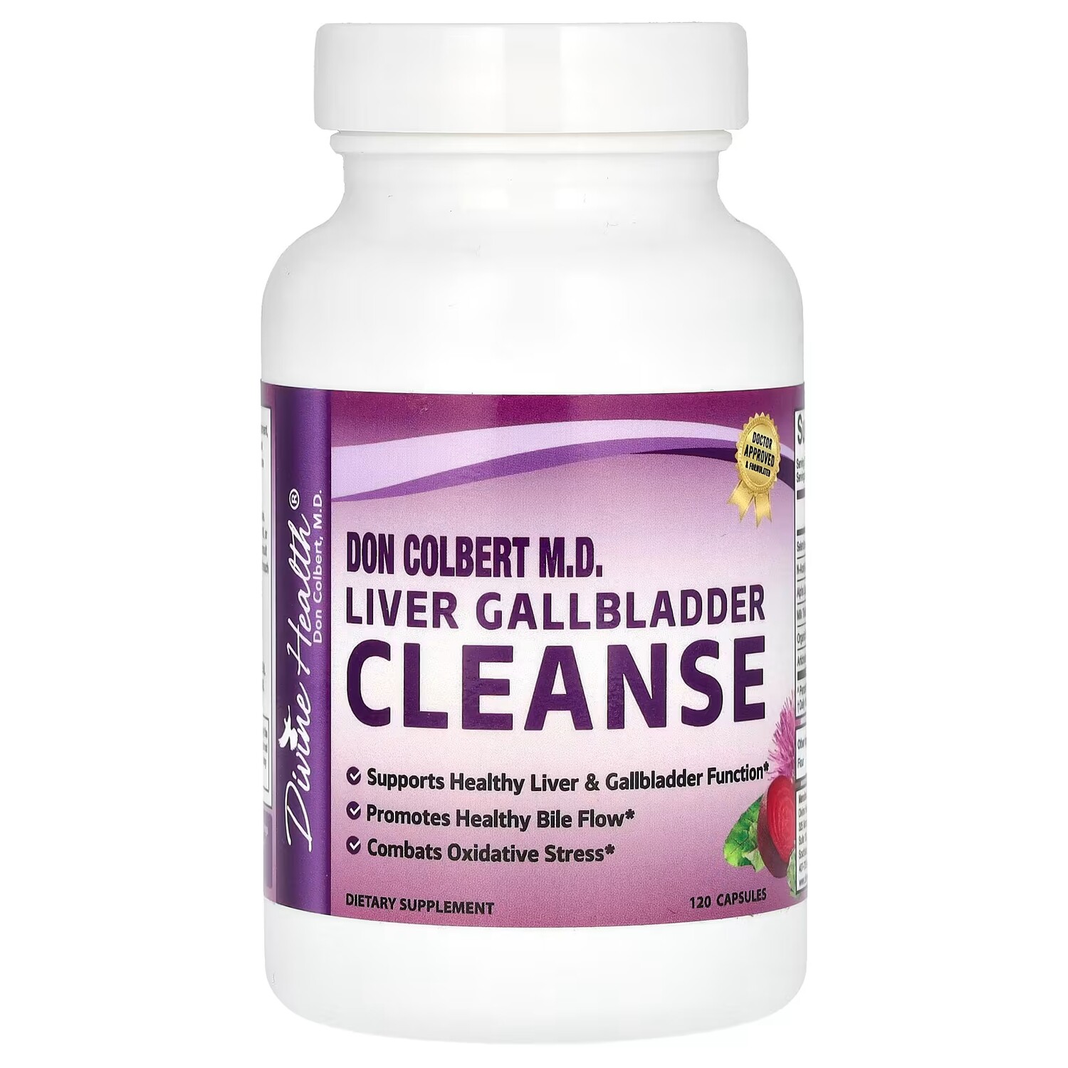 Очищение печени и желчного пузыря Divine Health Don Colbert MD, 120 капсул
Очищение печени и желчного пузыря Divine Health Don Colbert MD, 120 капсул