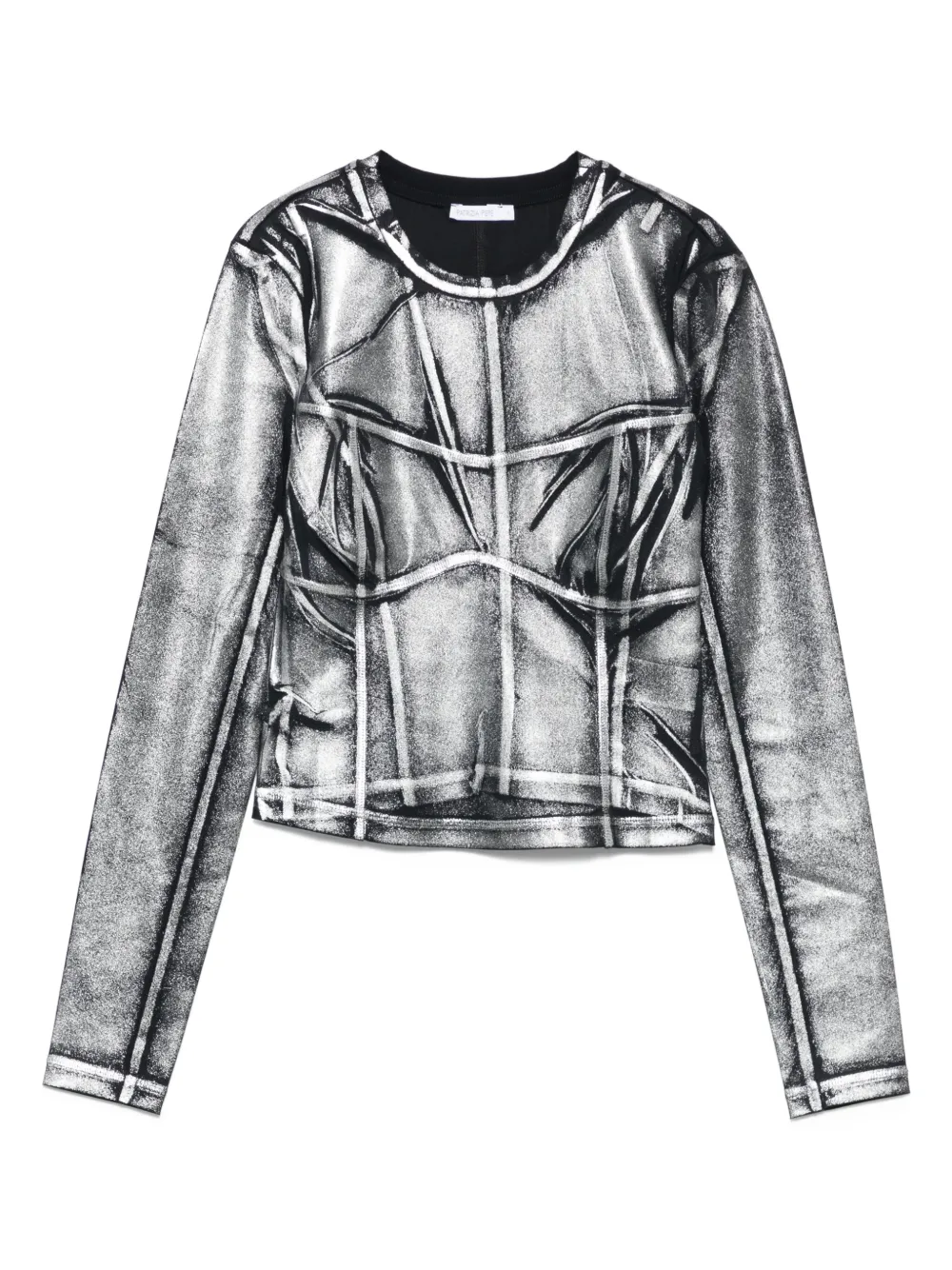 Топ Metallic panelled top Patrizia Pepe, черный
Топ Metallic panelled top Patrizia Pepe, черный