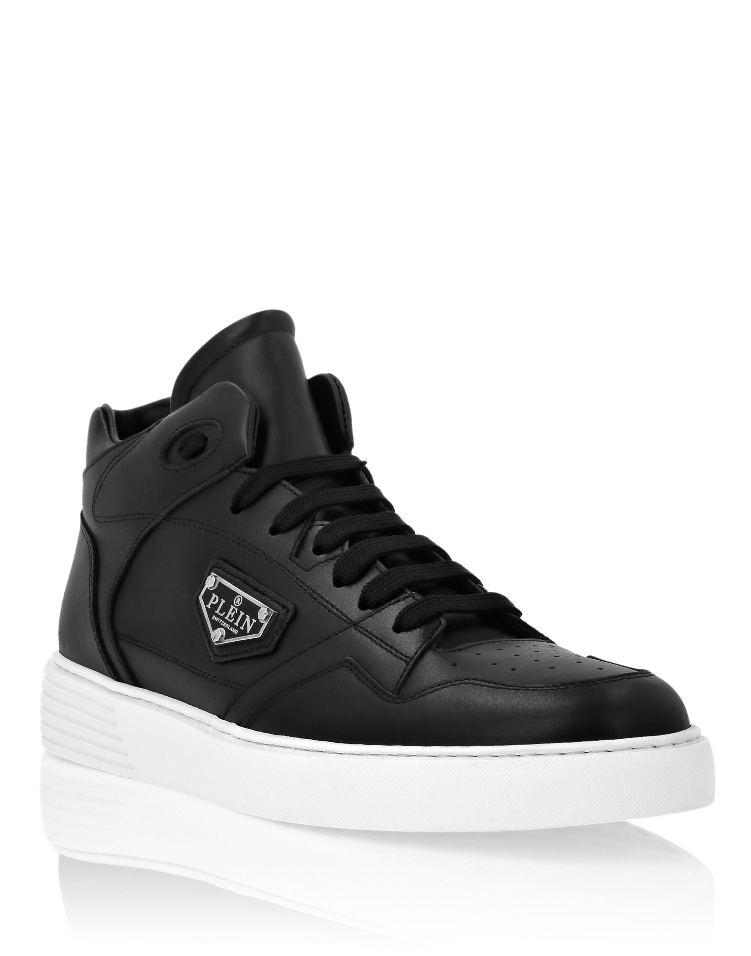 Кроссовки Mid Top из кожи Nappa PHILIPP PLEIN, черный
Кроссовки Mid Top из кожи Nappa PHILIPP PLEIN, черный