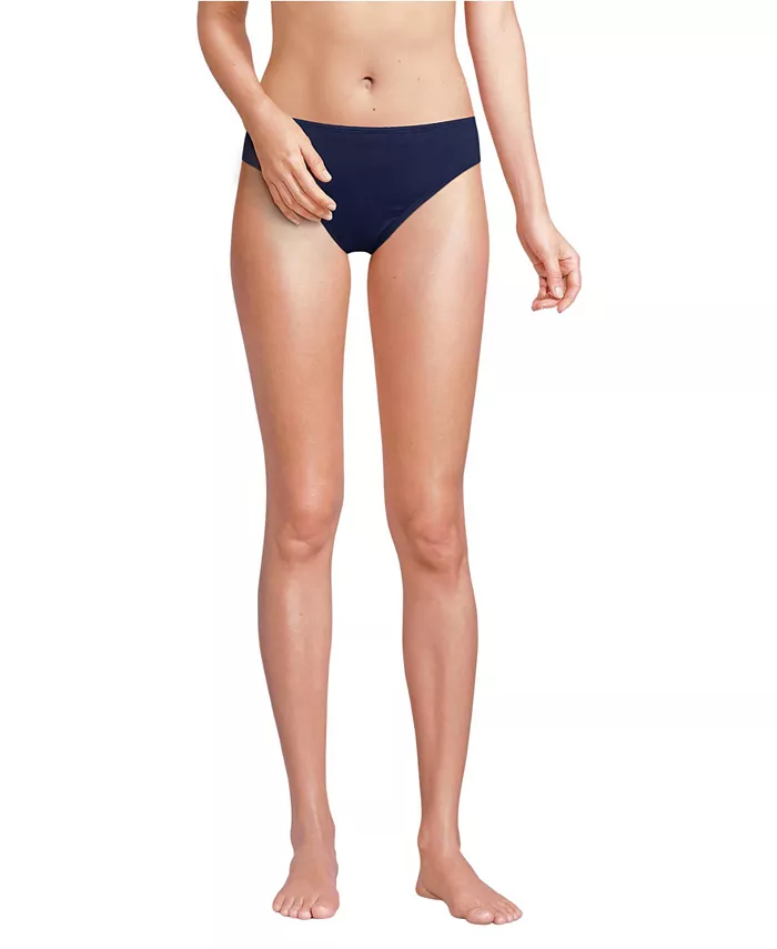 Женские хипстерские плавки-бикини Lands' End, синий
Женские хипстерские плавки-бикини Lands' End, синий