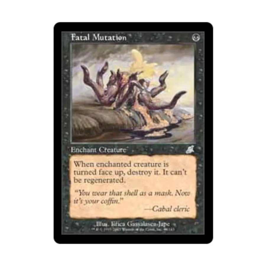 CCG Фатальная мутация (U), MTG - Scourge
CCG Фатальная мутация (U), MTG - Scourge