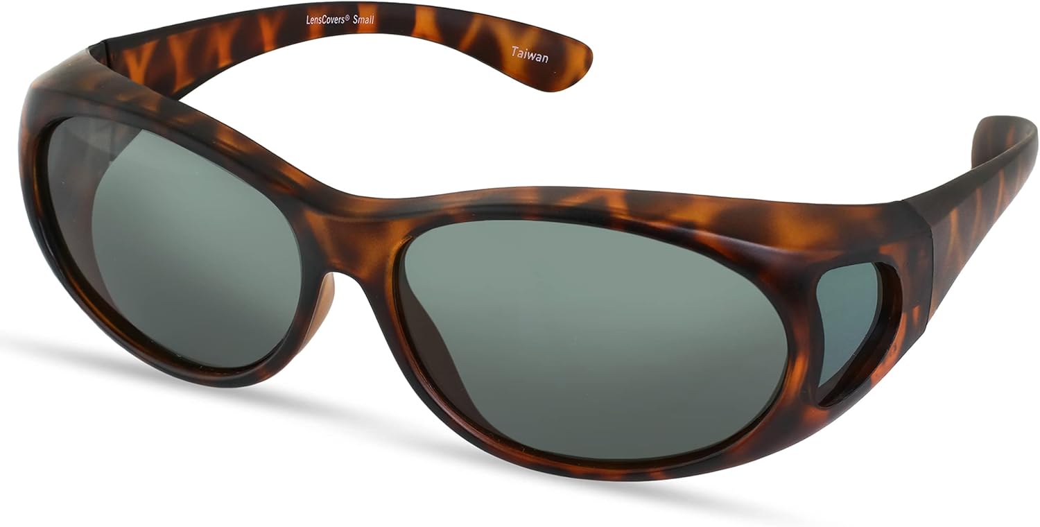 Солнцезащитные очки LensCovers с поляризованными линзами и обтекаемой формой | Надеваются поверх солнцезащитных очков | Надеваются поверх обычных очков, Tortoise Frame With Smoke Lens
Солнцезащитные очки LensCovers с поляризованными линзами и обтекаемой формой | Надеваются поверх солнцезащитных очков | Надеваются поверх обычных очков, Tortoise Frame With Smoke Lens