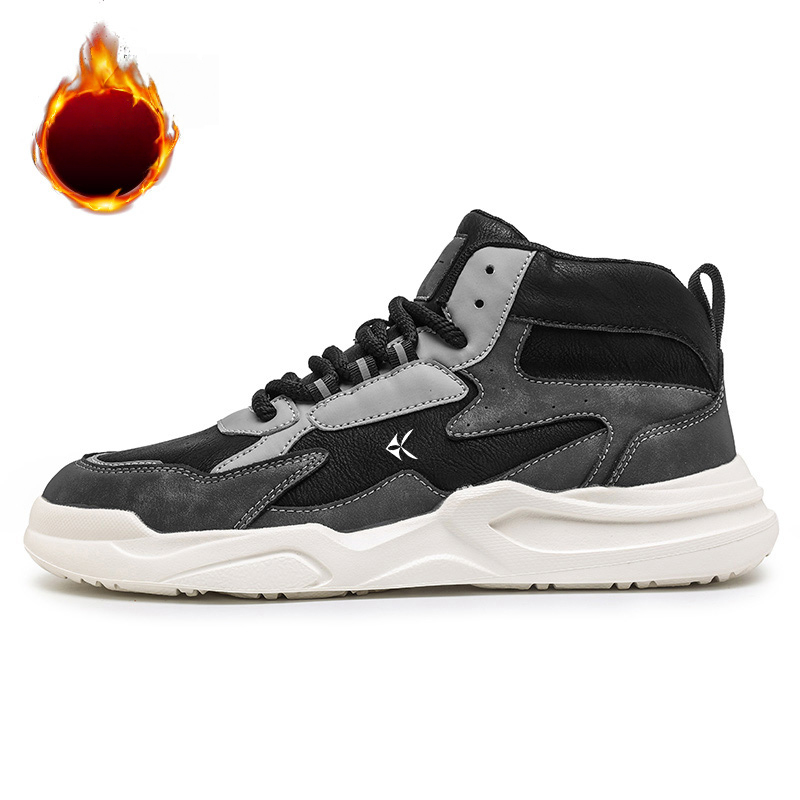 ZAMST Дышащие мид-топ скейтборд кроссовки мужские черные с флисовой подкладкой, цвет Black Fleece-Lined
ZAMST Дышащие мид-топ скейтборд кроссовки мужские черные с флисовой подкладкой, цвет Black Fleece-Lined