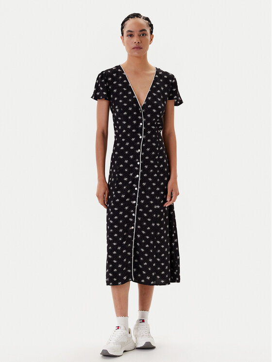 Повседневное платье regular fit DW0DW20884 Tommy Jeans, черный
Повседневное платье regular fit DW0DW20884 Tommy Jeans, черный