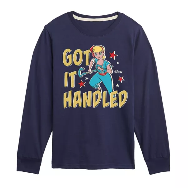 Футболка с длинным рукавом с принтом «История игрушек» Бо Пип, мальчики 8-20 лет, справились с этим Disney / Pixar, синий
Футболка с длинным рукавом с принтом «История игрушек» Бо Пип, мальчики 8-20 лет, справились с этим Disney / Pixar, синий