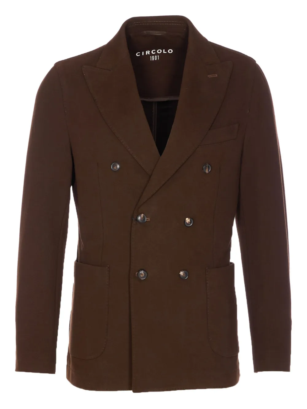 Двубортный пиджак Circolo 1901, коричневый
Двубортный пиджак Circolo 1901, коричневый