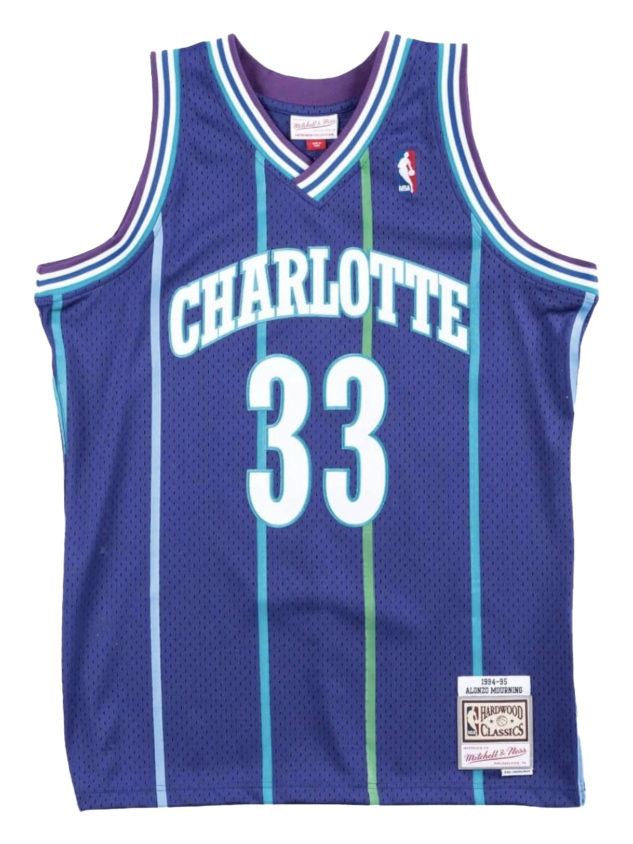 Топ "NBA Charlotte Hornets 94 Alonzo Mourning" Swingman Alternate Mitchell & Ness, фиолетовый
Топ "NBA Charlotte Hornets 94 Alonzo Mourning" Swingman Alternate Mitchell & Ness, фиолетовый