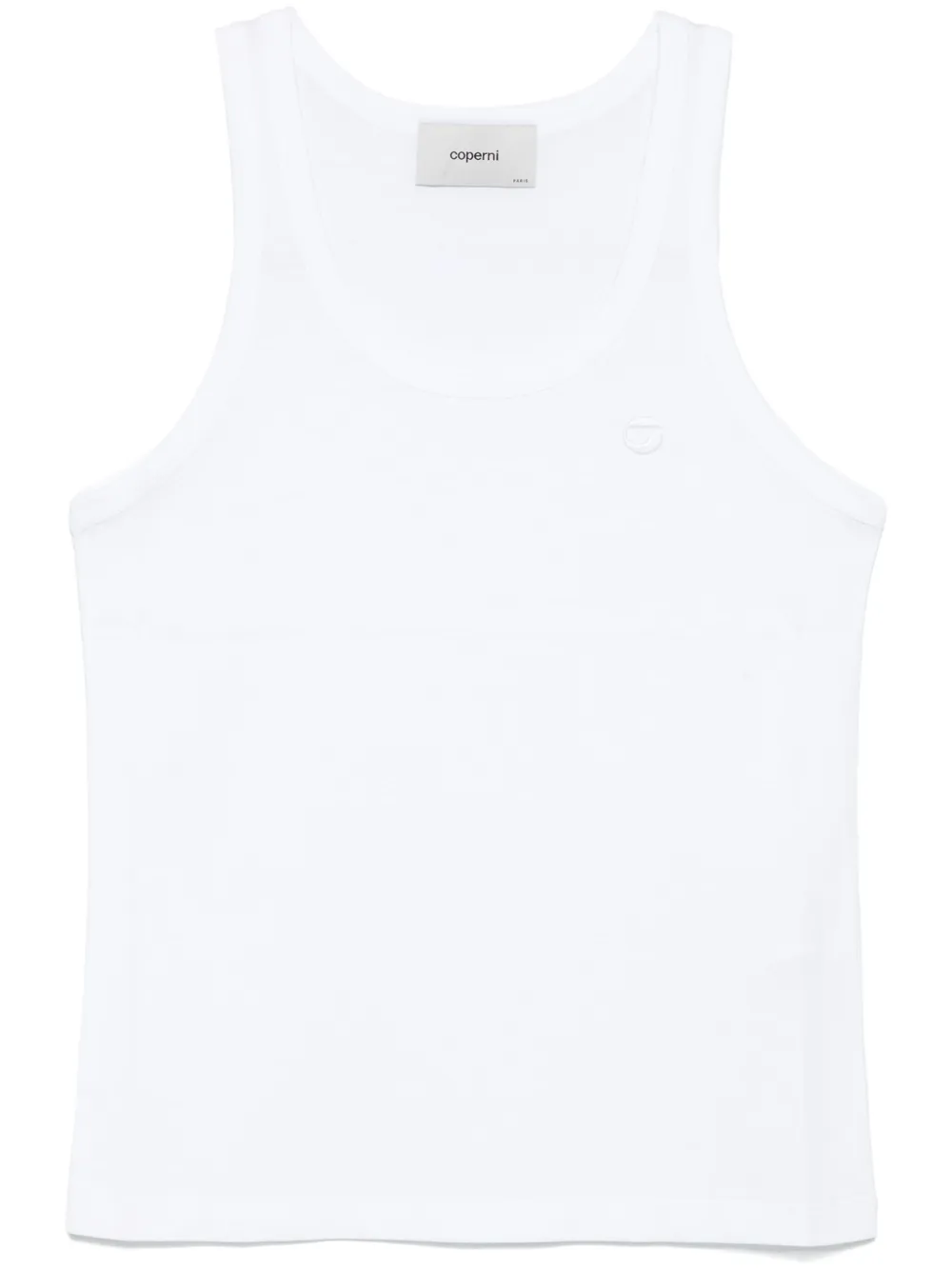 Топ из джерси с вышитым логотипом COPERNI, белый
Топ из джерси с вышитым логотипом COPERNI, белый