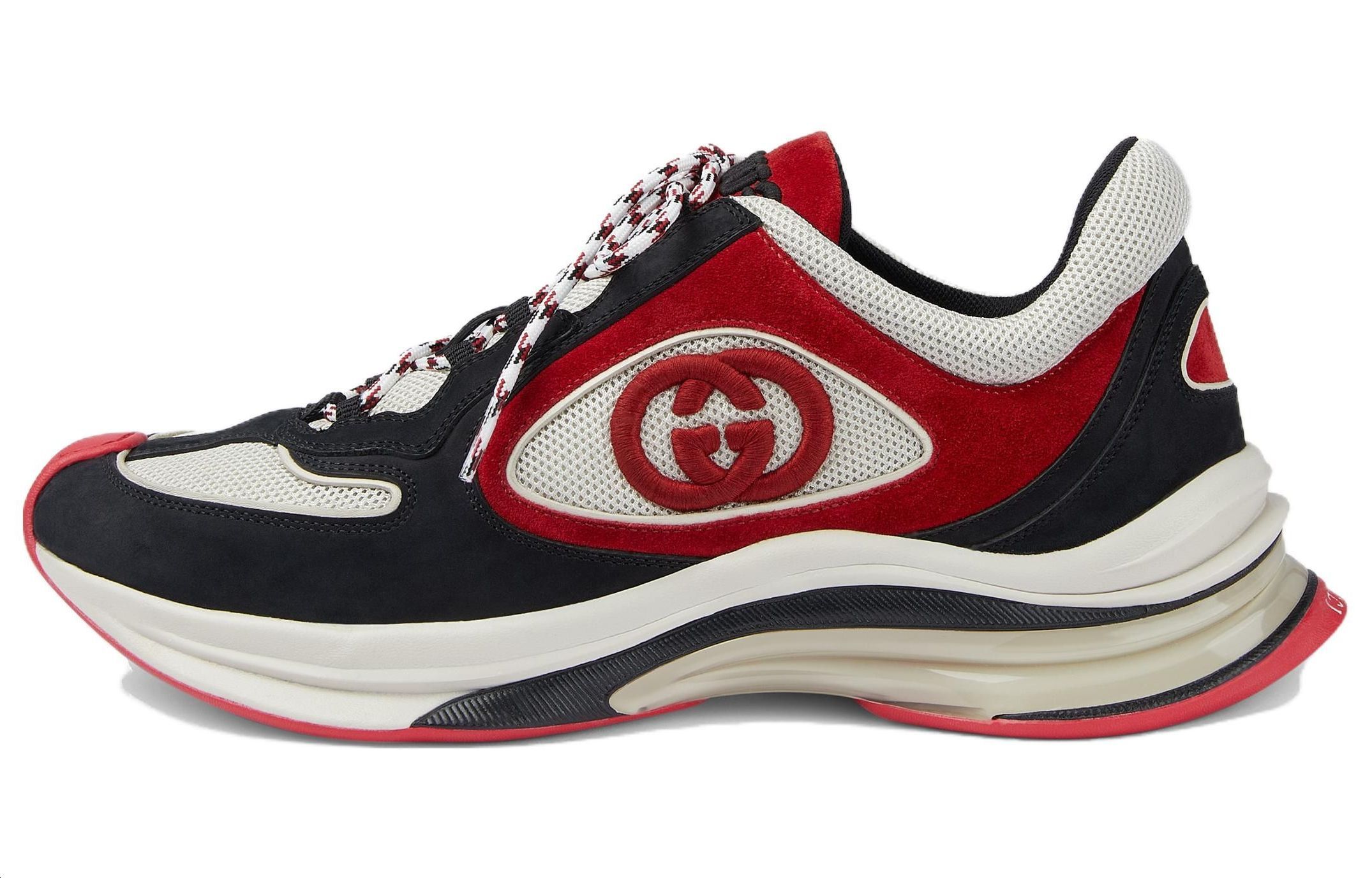 GUCCI Кроссовки для бега «Черно-бело-красные»
GUCCI Кроссовки для бега «Черно-бело-красные»