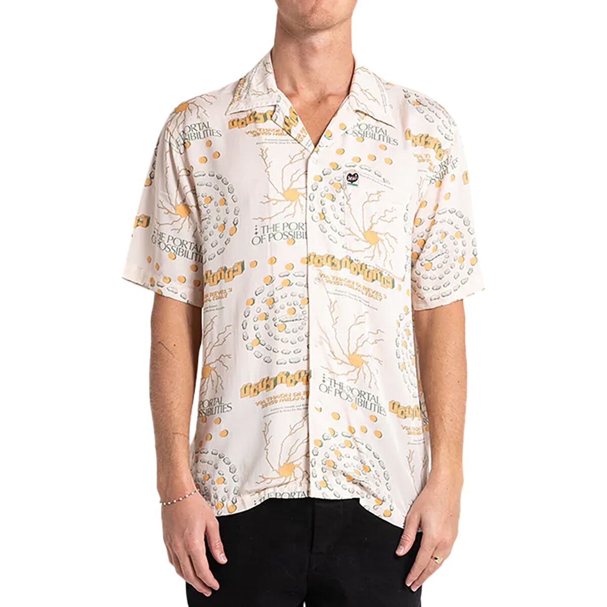 Смитсон рубашка с коротким рукавом Deus Ex Machina, белый
Смитсон рубашка с коротким рукавом Deus Ex Machina, белый