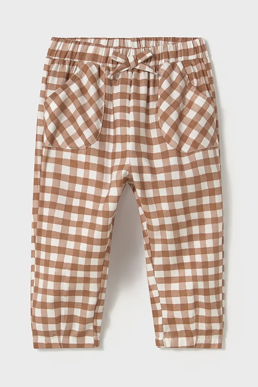 Детские хлопковые штаны Mayoral, коричневый
Детские хлопковые штаны Mayoral, коричневый