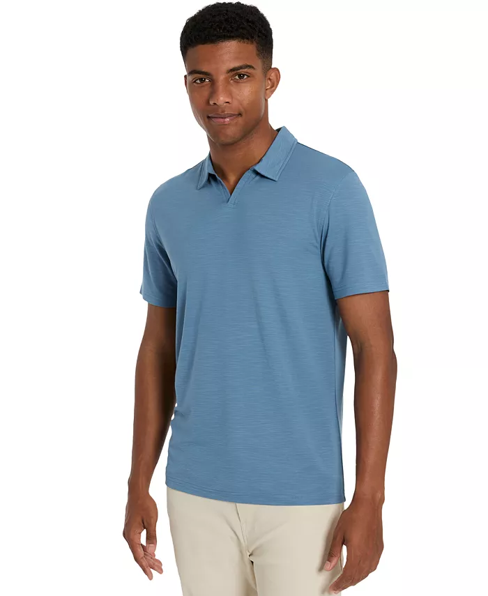 Мужская поло Johnny Collar Kenneth Cole, синий
Мужская поло Johnny Collar Kenneth Cole, синий