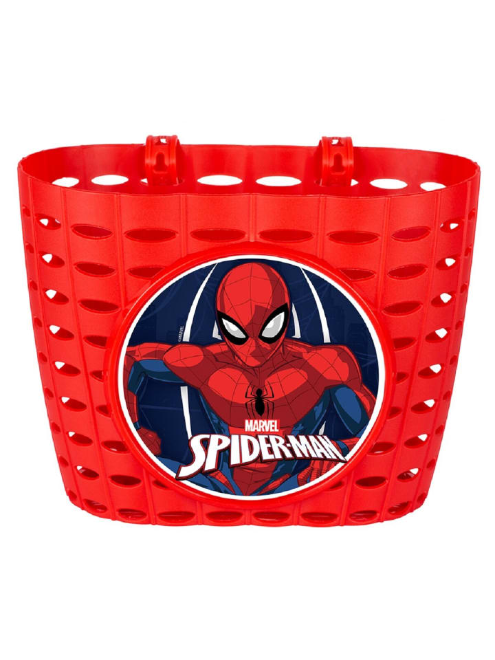 Детская велосипедная корзина Spiderman - 20х13х13 см, красная
Детская велосипедная корзина Spiderman - 20х13х13 см, красная