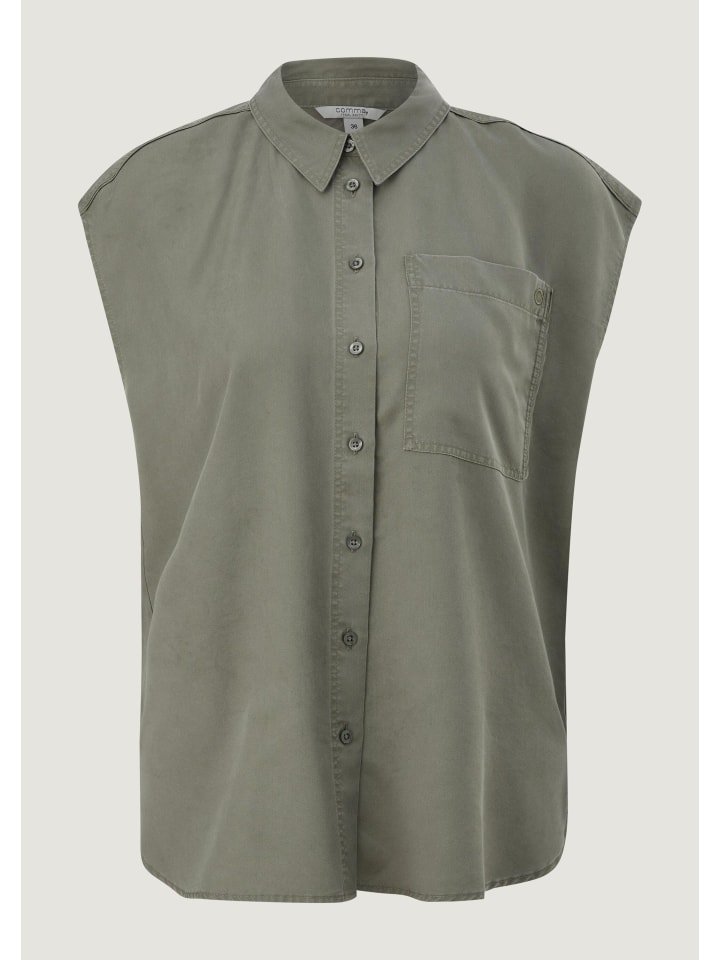 Comma Блузка цвета 7937_оливково-зеленый
Comma Блузка цвета 7937_оливково-зеленый