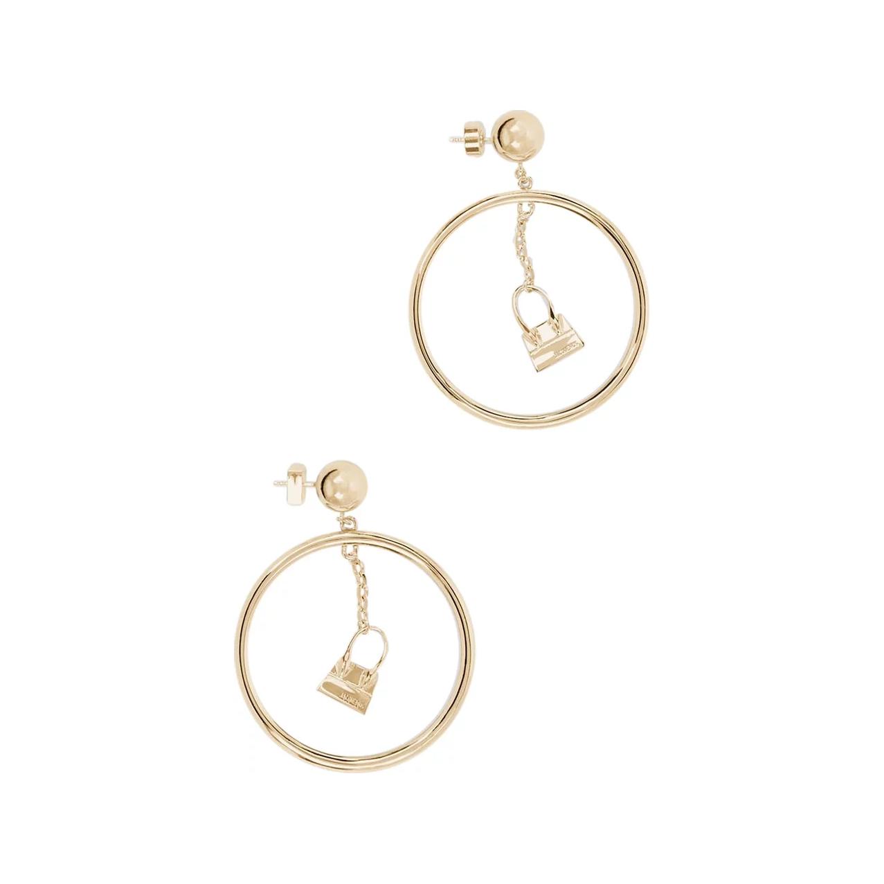 Jacquemus Женские золотые серьги из латуни, бронзы и алюминия
Jacquemus Женские золотые серьги из латуни, бронзы и алюминия