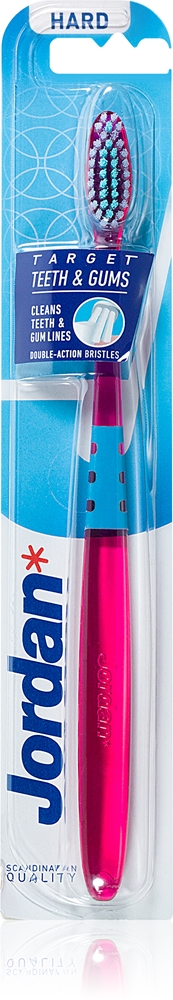 Жесткая зубная щетка для зубов и десен Jordan, 1 шт
Жесткая зубная щетка для зубов и десен Jordan, 1 шт